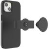 PopSockets iPhone 13 Pro Case with Phone Grip and Slide, Phone Case for iPhone 13 Pro – Black(Black)