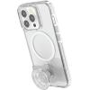 PopSockets iPhone 13 Pro Case with Phone Grip and Slide, Phone Case for iPhone 13 Pro – Clear(Clear)