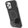 PopSockets iPhone 13 Pro Max Case with Phone Grip and Slide, Wireless Charging Compatible – Black(Black)