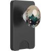 Boho Chic Floral Wreath Forest Nature Mountain Cute Pastel PopSockets PopGrip for MagSafe(Magnetic PopWallet)