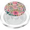 Boho Floral Garden Pattern for Women – Nature & Plant Love PopSockets PopGrip for MagSafe(Magnetic PopGrip)