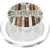 Book Lover Reading Flower Floral Cute Reader Booktrovert PopSockets Adhesive PopGrip(Magnetic PopGrip)