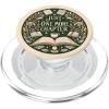 Just One More Chapter Bookish Book Reading Beige PopSockets Adhesive PopGrip(Magnetic PopGrip)