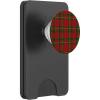 PopSockets Holiday Phone Grip & Stand – Red & Green Plaid PopSockets PopGrip for MagSafe(Magnetic PopWallet)