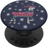 PopSockets Holiday Phone Grip & Stand, Holiday – Reindeer PopSockets PopGrip for MagSafe(Adhesive PopGrip)