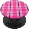 PopSockets Phone Grip – Pink Plaid PopSockets PopGrip for MagSafe(Adhesive PopGrip)