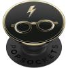 PopSockets Phone Grip for MagSafe, Secure Magnetic Phone Grip & Stand, Hands-Free Kickstand, Wireless Charging Compatible, Harry Potter – Enamel Deathly Hallows(Harry Potter)