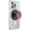 PopSockets Phone Grip for MagSafe with Kickstand, Magnetic Stand, Swappable Top, Secure Hold for iPhone MagSafe Cases, Phone & Tablet Grip – Tidepool Night Tide Magenta GITD