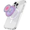 PopSockets Phone Grip for MagSafe with Kickstand, Magnetic Stand, Swappable Top, Secure Hold for iPhone MagSafe Cases, Phone & Tablet Grip, Cute PopSockets, Pink, Purple – Aura