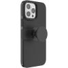 PopSockets: iPhone 13 Pro Max Case with Phone Grip and Slide, Wireless Charging Compatible – Black(Black)