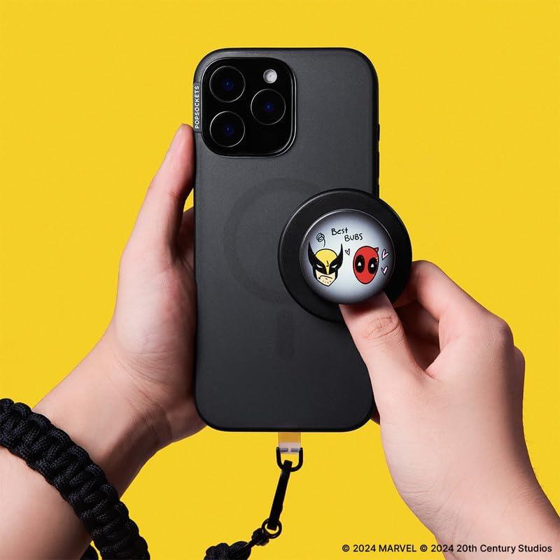 imagePopSockets Phone Grip with Expanding Kickstand Adhesive Grip Marvel Classics Enamel Marvel LokiBest Bubs