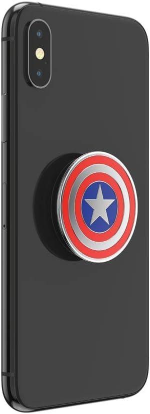 imagePopSockets Phone Grip with Expanding Kickstand Adhesive Grip Marvel Classics Enamel Marvel LokiCaptain America