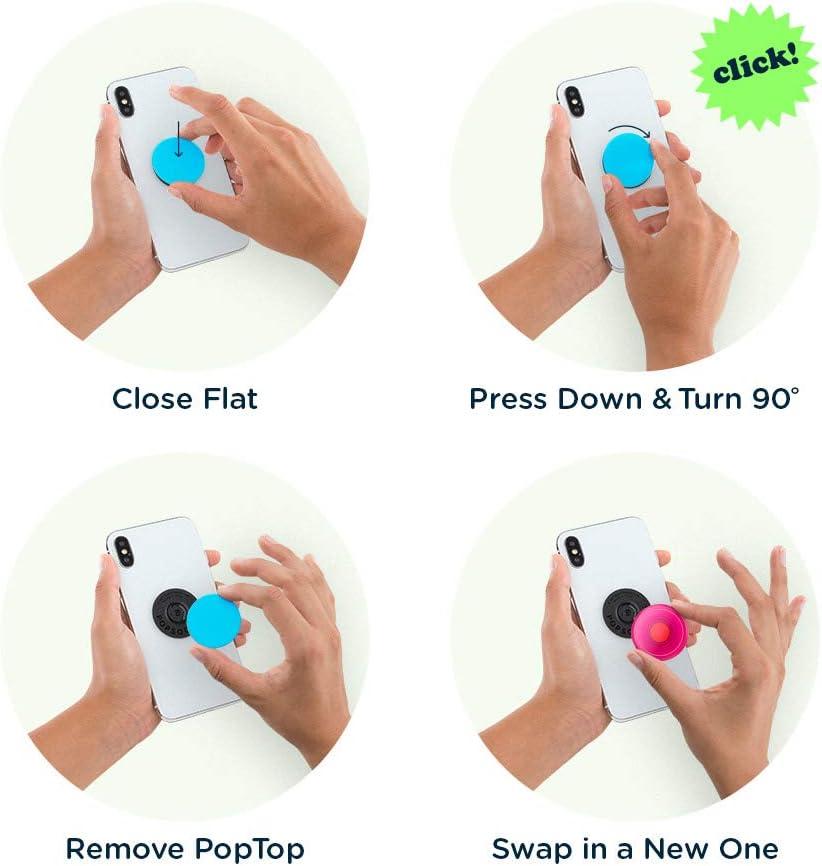 imagePopSockets Phone Grip with Expanding Kickstand Adhesive Grip Pokemon Pikachu PatternEevee Pikachu