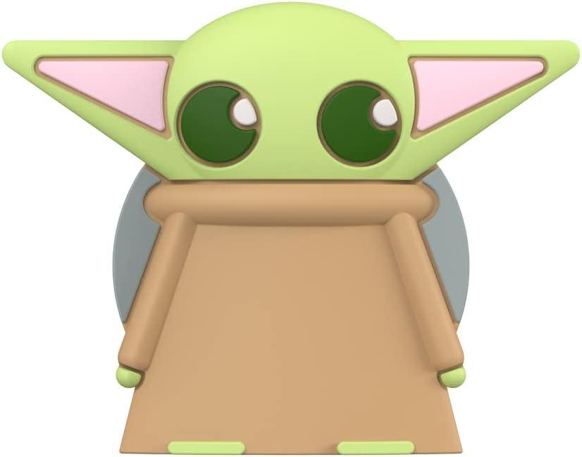 imagePopSockets Phone Grip with Expanding Kickstand Adhesive Grip Star Wars Enamel R2D2Grogu