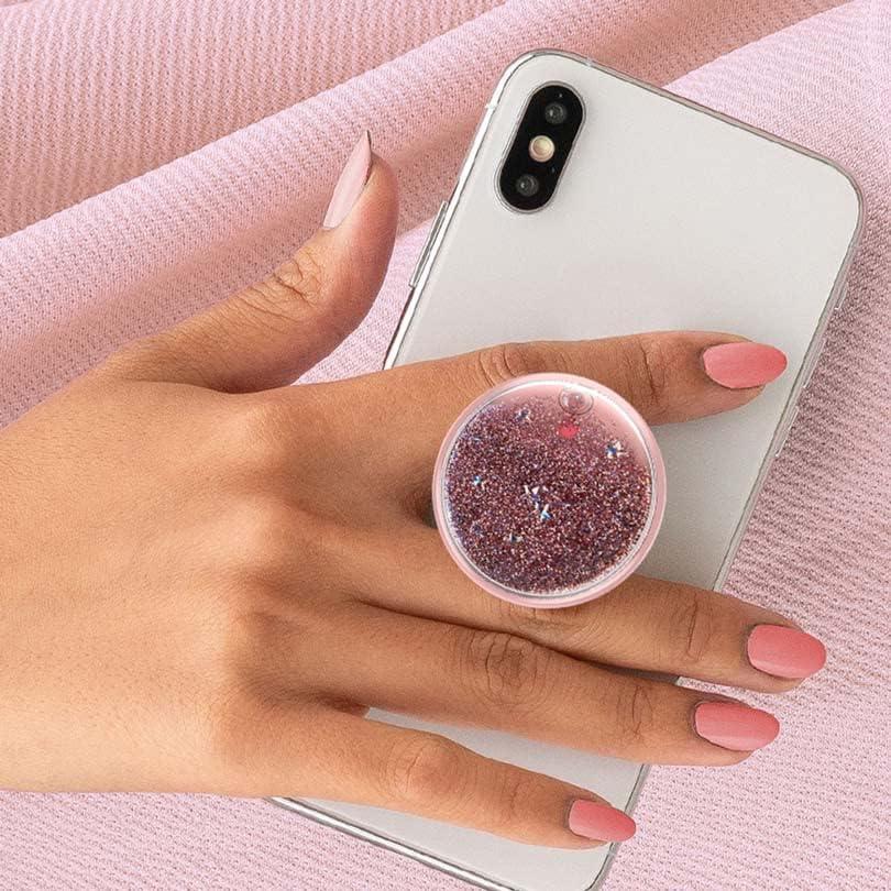 imagePopSockets Phone Grip with Expanding Kickstand Adhesive Grip Tidepool Rose