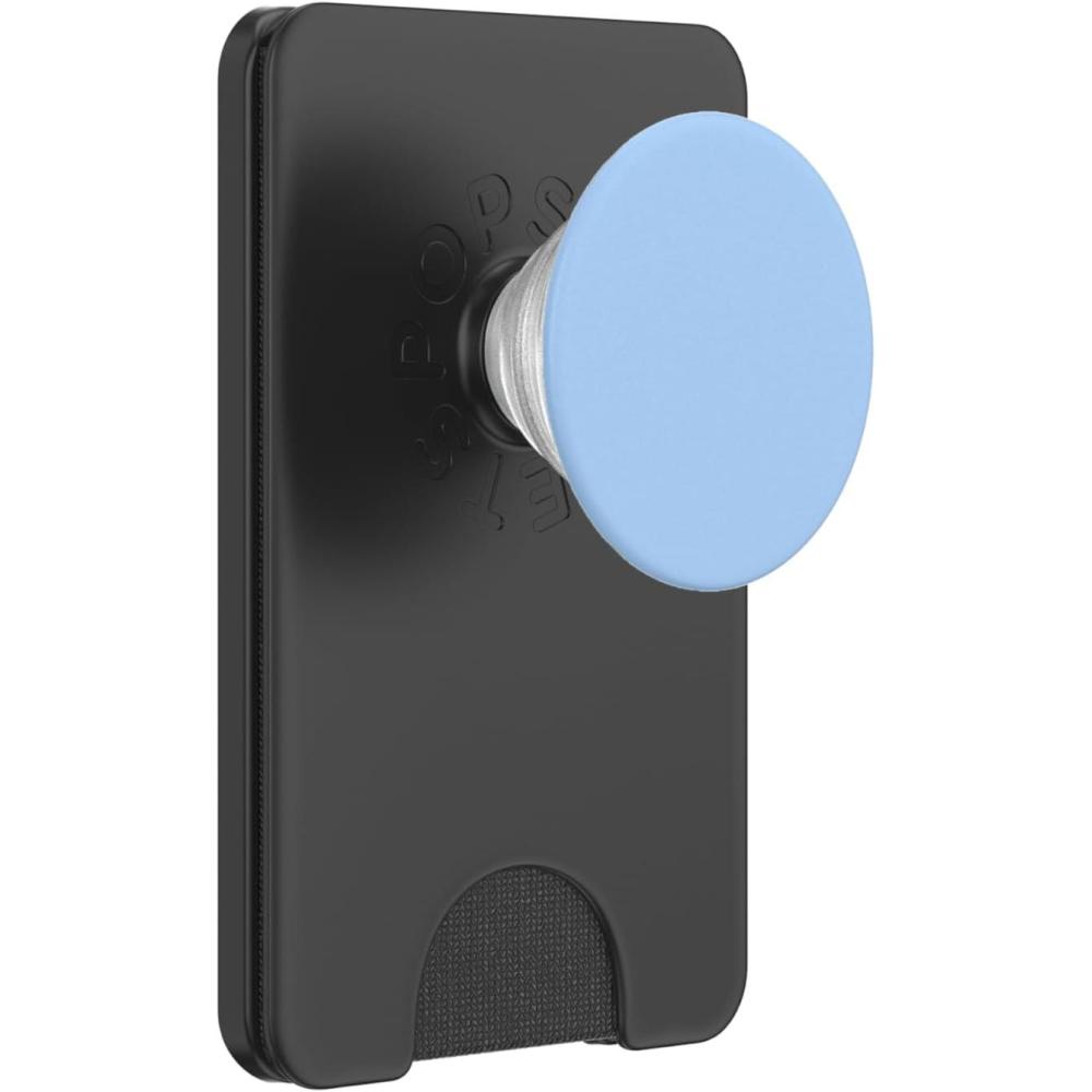 imagePopSockets Phone Grip with Expanding Kickstand  Light Blue PopSockets Adhesive PopGripMagnetic PopWallet