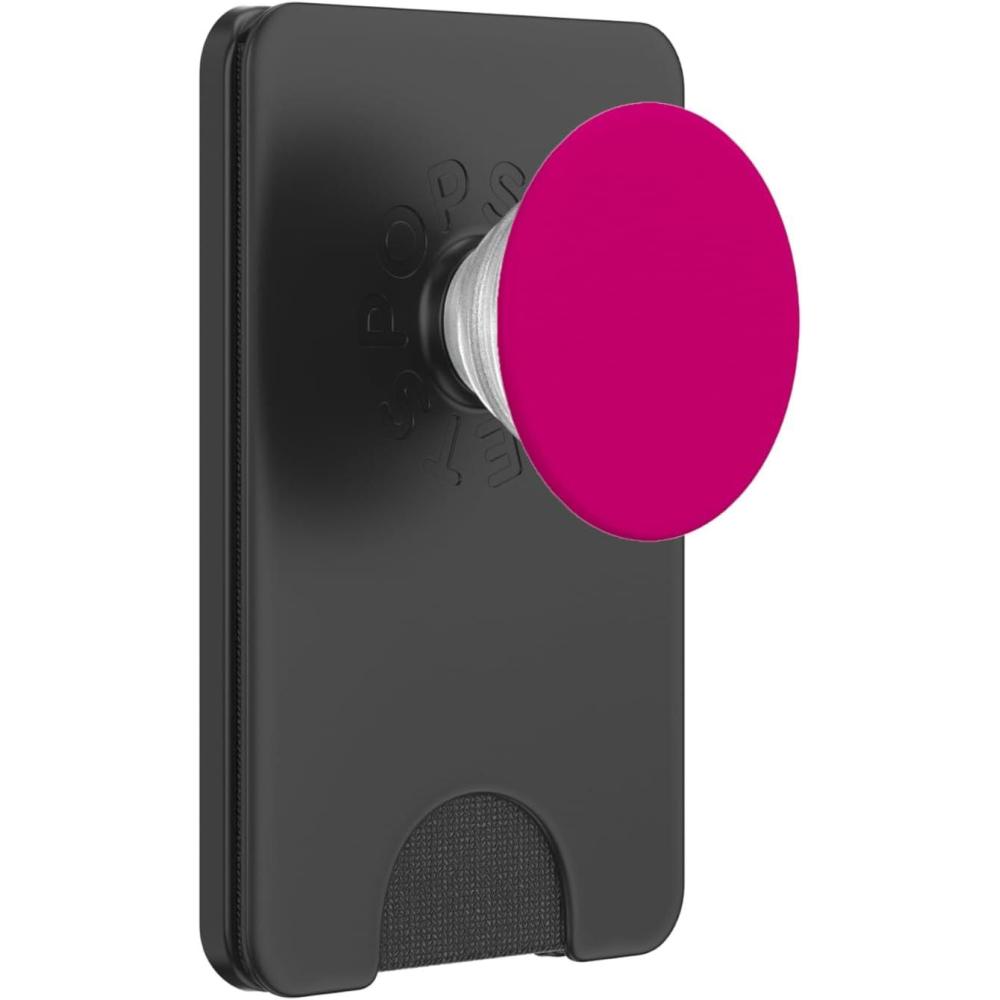 imagePopSockets Phone Grip with Expanding Kickstand  Magenta PopSockets Adhesive PopGripMagnetic PopWallet