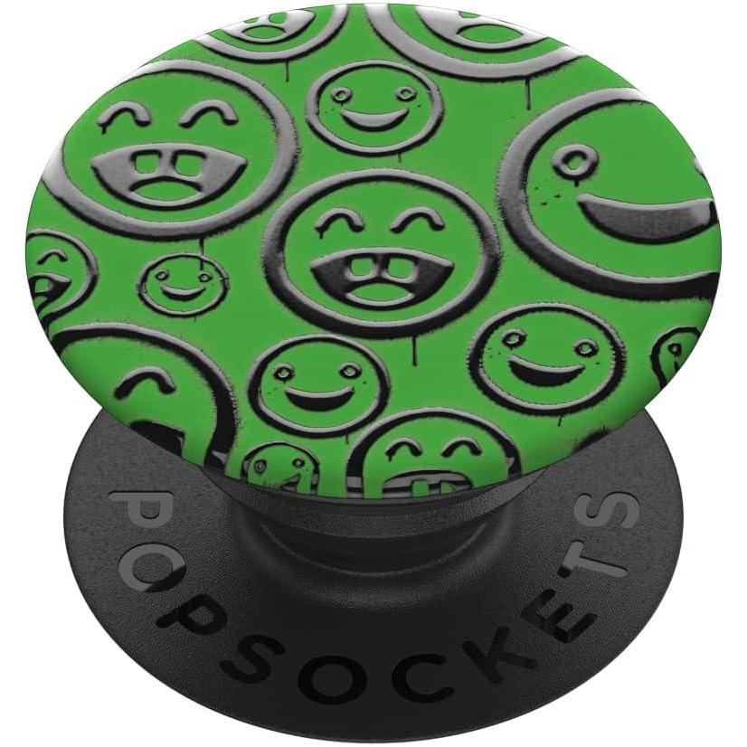 imagePopSockets Phone Grip with Expanding Kickstand Adhesive Grip Enamel Evil EyeDelirious