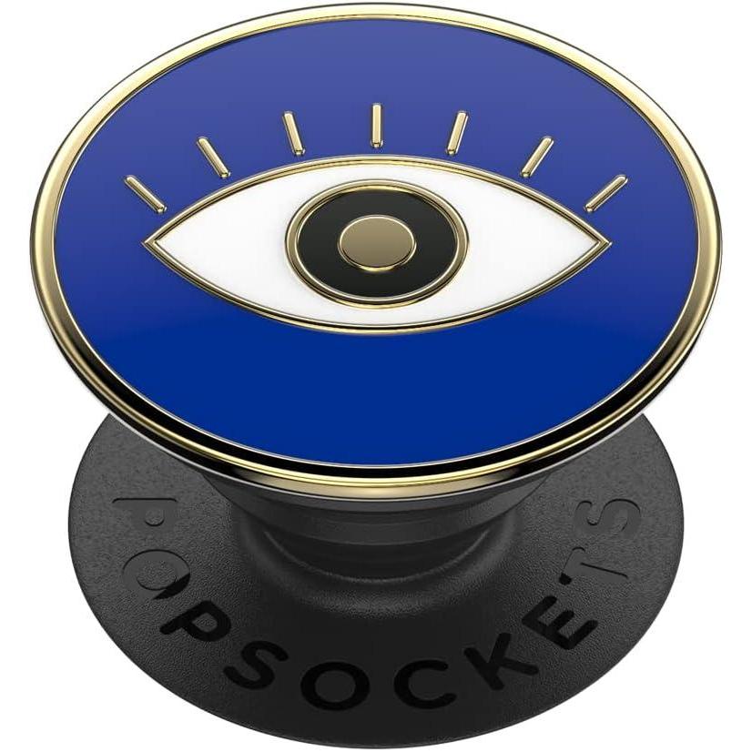imagePopSockets Phone Grip with Expanding Kickstand Adhesive Grip Enamel Evil EyeEvil Eye
