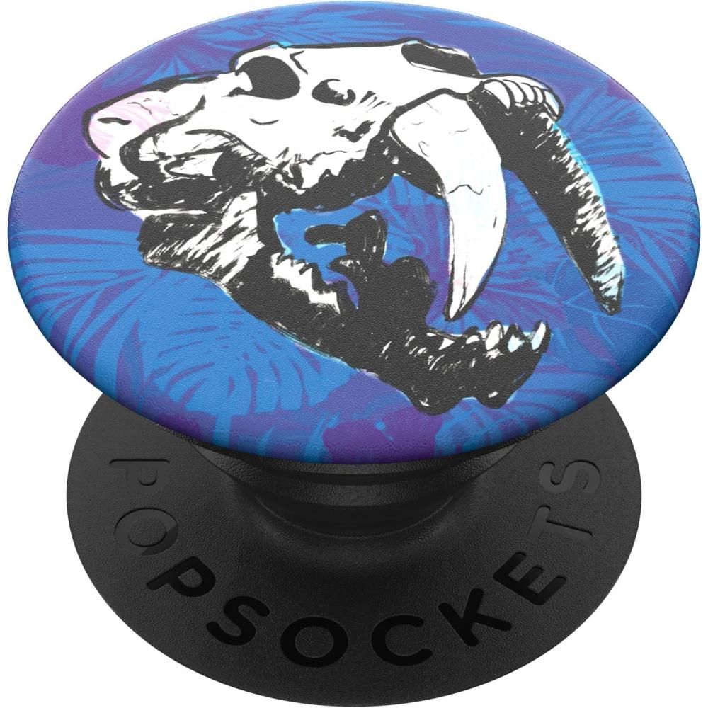 imagePopSockets Phone Grip with Expanding Kickstand Adhesive Grip Enamel Evil EyeSabertooth