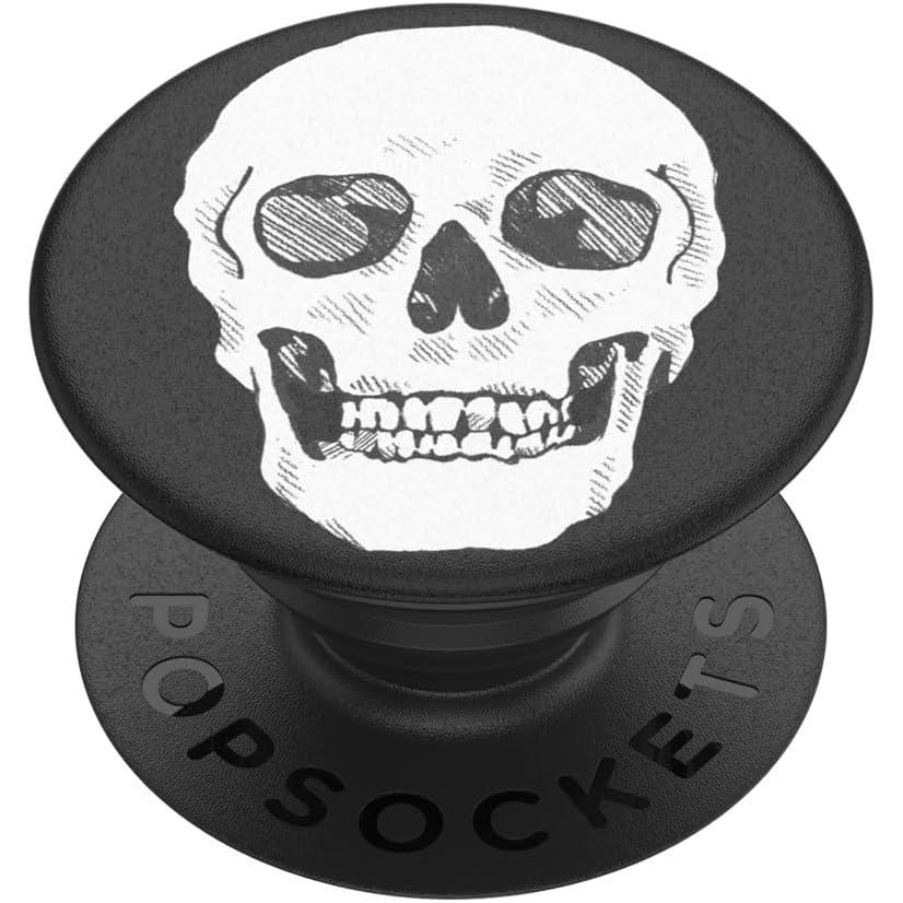 imagePopSockets Phone Grip with Expanding Kickstand Adhesive Grip Enamel Evil EyeShaky Bones