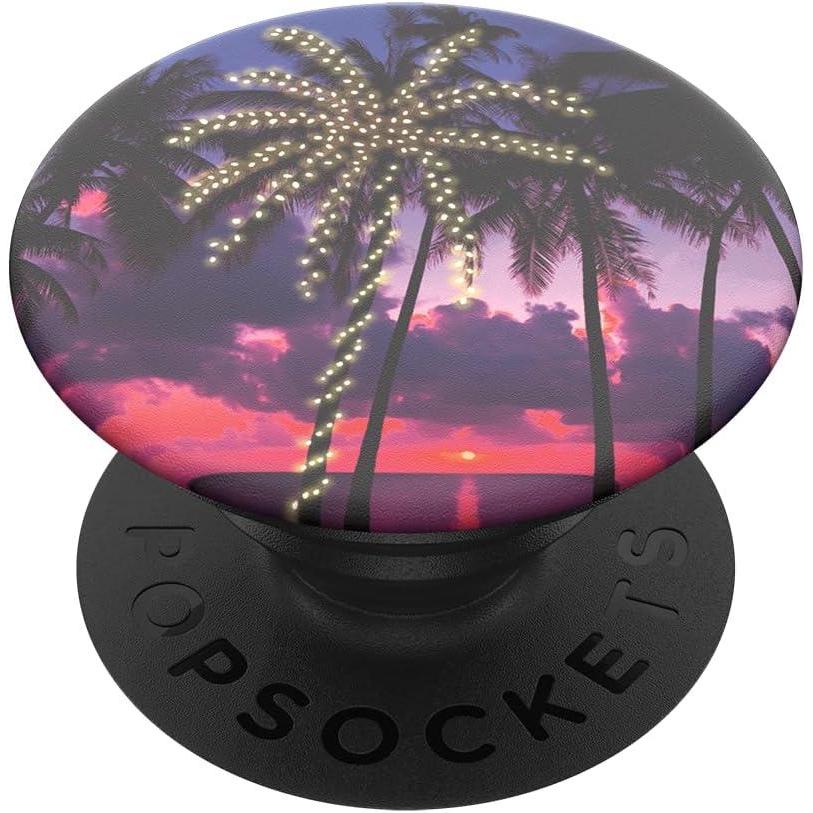 imagePopSockets Phone Grip with Expanding Kickstand Adhesive Grip  Miami HolidayMiami Sunset