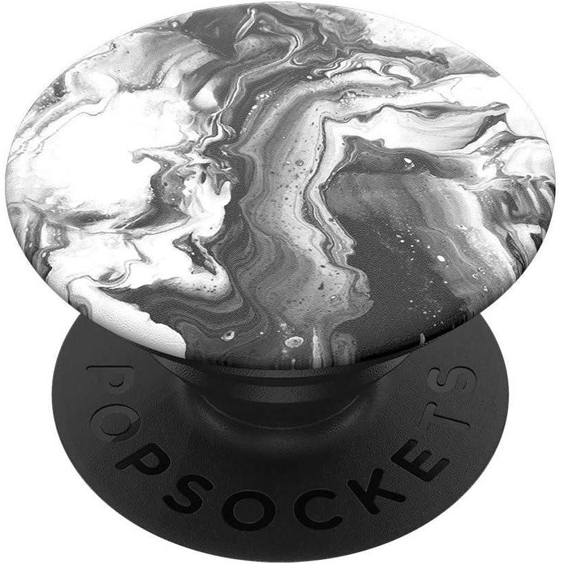 imagePopSockets Phone Grip with Expanding Kickstand Adhesive Grip  Rose Gold Lutz MarbleGhost Marble