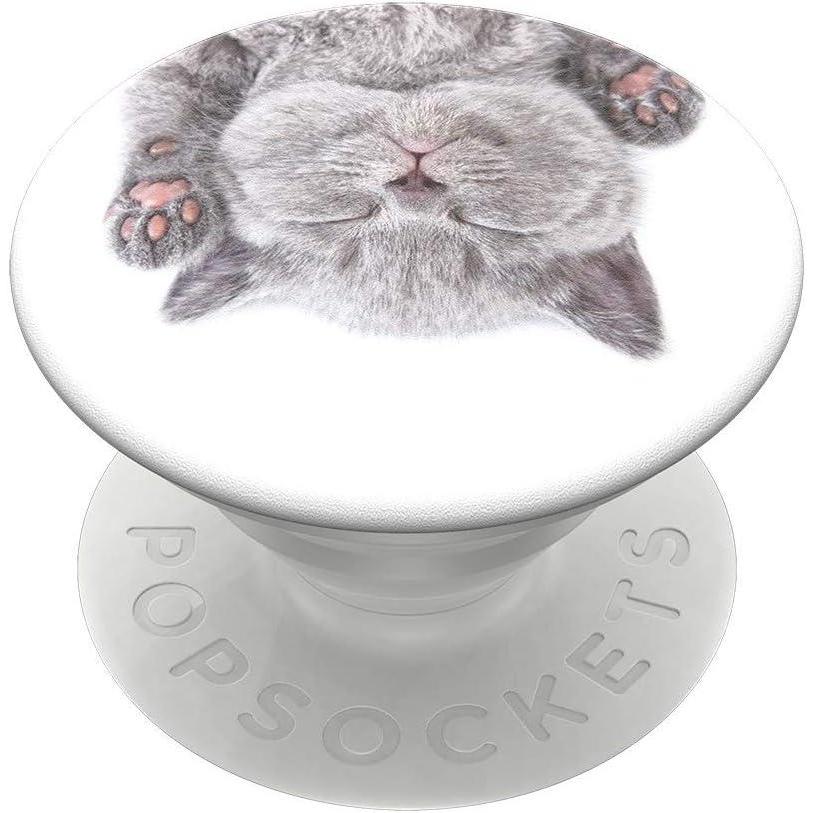 imagePopSockets Phone Grip with Expanding Kickstand Adhesive Grip Cute PopSockets  Bee BohoCat Nap