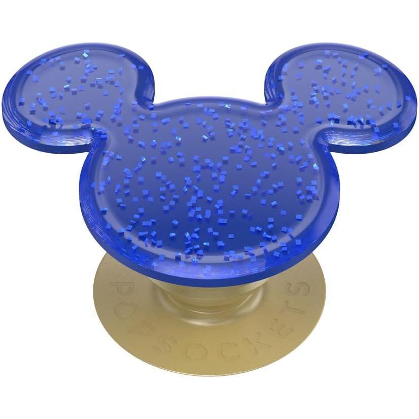 imagePopSockets Phone Grip with Expanding Kickstand Adhesive Grip Disney  Golden MickeyGlitter Navy