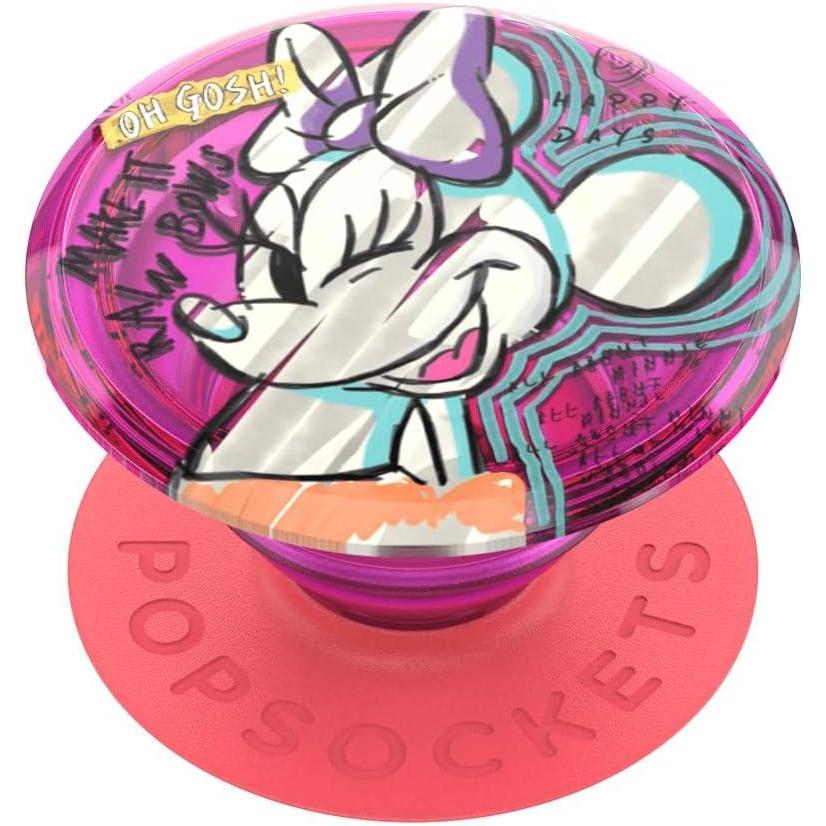 imagePopSockets Phone Grip with Expanding Kickstand Adhesive Grip Disney  Mickey AIR Bag Daisy Mix TidepoolAll Minnie