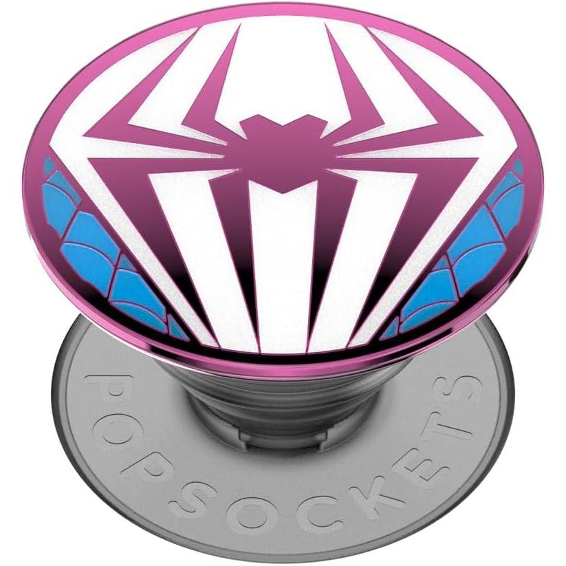 imagePopSockets Phone Grip with Expanding Kickstand Adhesive Grip Enamel SpiderManGhost Spider