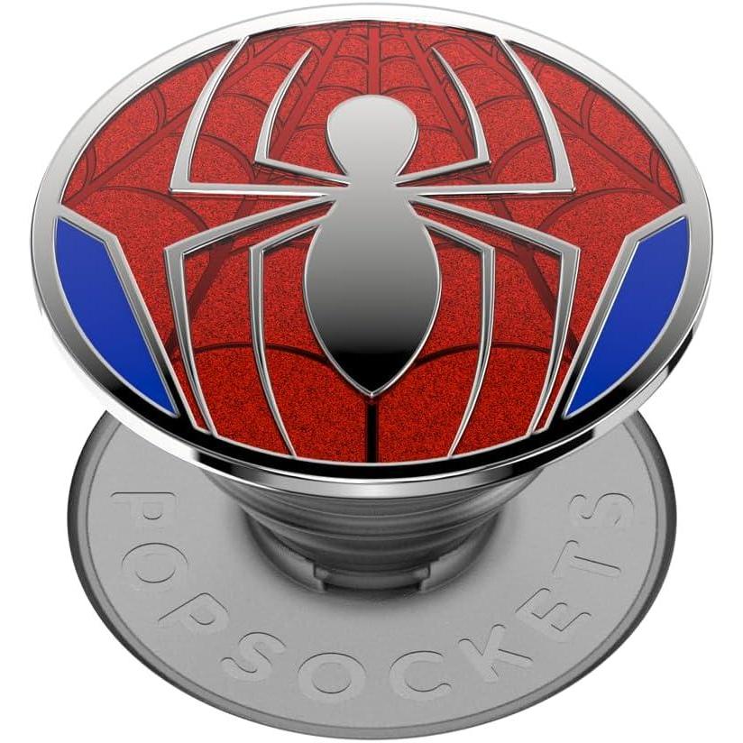 imagePopSockets Phone Grip with Expanding Kickstand Adhesive Grip Enamel SpiderManPeter Parker
