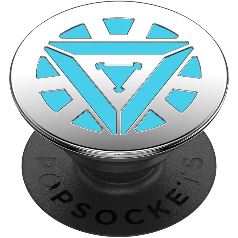 imagePopSockets Phone Grip with Expanding Kickstand Adhesive Grip Marvel Classics  Enamel Marvel LokiArc Reactor