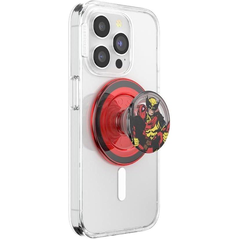 imagePopSockets Phone Grip with Expanding Kickstand Adhesive Grip Marvel Classics Enamel Marvel LokiDP Wolv