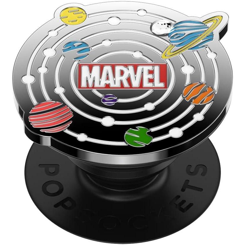imagePopSockets Phone Grip with Expanding Kickstand Adhesive Grip Marvel Classics Enamel Marvel LokiEnamel Universe