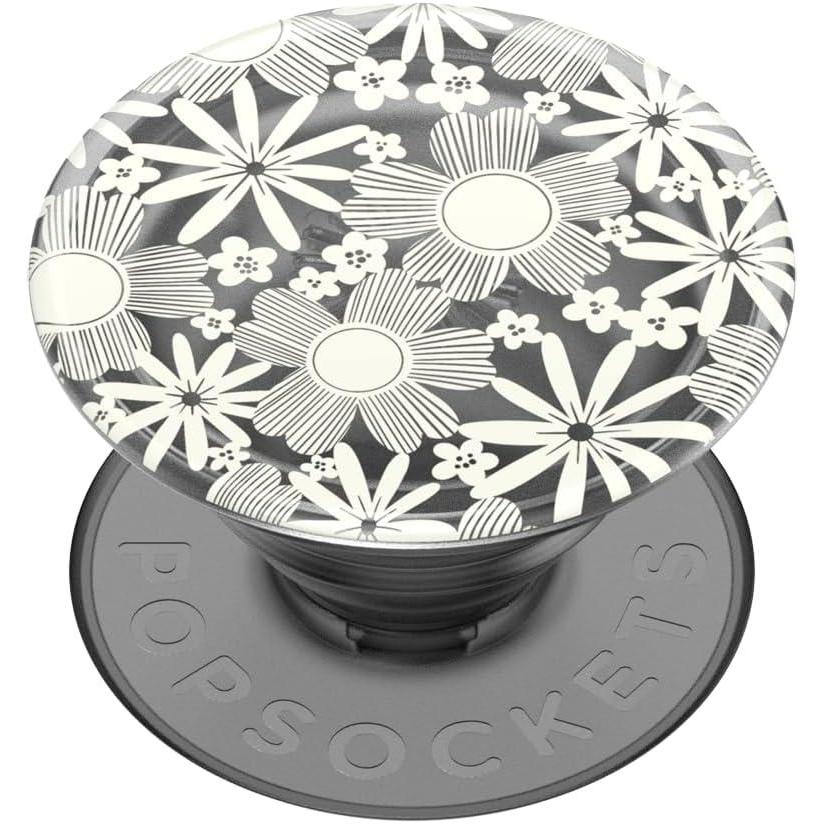 imagePopSockets PlantBased Phone Grip with Expanding Kickstand Adhesive Grip EcoFriendly  Translucent CactiSunday Toss