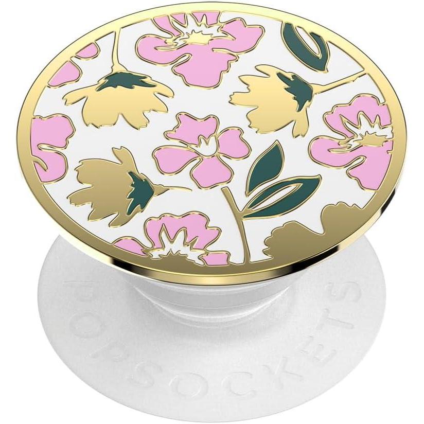 imagePopSockets PopGrip Expanding Kickstand Adhesive Grip PopSockets for Phone Enamel  Feel Pretty