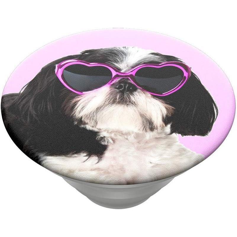 imagePopSockets PopTop Top only Base sold separately Swappable Top for PopGrip bases PopGrip Slide ampamp PopWallet Lotsa LlamaSassy Shih Tzu