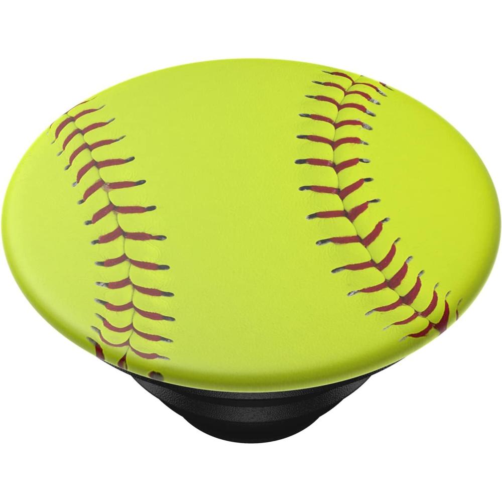 imagePopSockets PopTop Top only Base sold separately Swappable Top for PopGrip bases PopGrip Slide ampamp PopWallet  Soccer BallSoftball