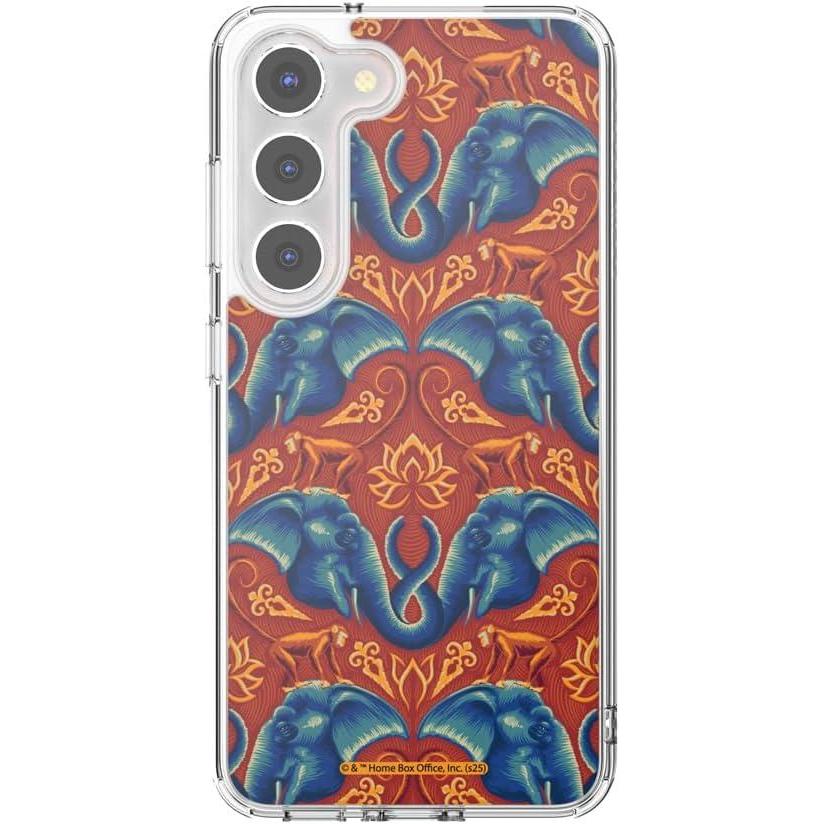 imagePopSockets Samsung Galaxy S23 Case Compatible with MagSafe with Magnetic Round Phone Grip Included Phone Case for Galaxy S23 Jungle Sweet