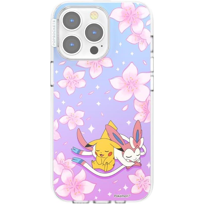 imagePopSockets iPhone 13 Pro Case Compatible with MagSafe Phone Case for iPhone 13 Pro Wireless Charging Compatible  Sakura Dreams