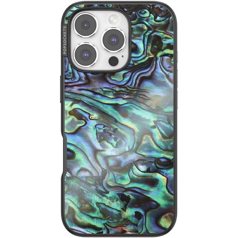 imagePopSockets iPhone 16 Pro Case Compatible with MagSafe Phone Case for iPhone 16 Pro Wireless Charging Compatible Case Only  Albalone