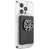 PopSockets Floral Phone Grip & Stand – Black Mod Flower PopSockets PopWallet for MagSafe(Magnetic PopWallet)