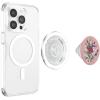 PopSockets Floral Phone Grip & Stand – Pink Bouquet PopSockets PopWallet for MagSafe(Magnetic PopGrip)