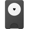PopSockets Phone Grip – Heart PopSocket – B&W Heart PopSockets Adhesive PopGrip(Magnetic PopWallet)
