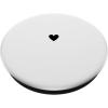 PopSockets Phone Grip, Heart, Cute – Small Black Heart PopSockets PopGrip for MagSafe(Adhesive PopGrip)