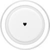 PopSockets Phone Grip, Heart, Cute – Small Black Heart PopSockets PopGrip for MagSafe(Magnetic PopGrip)