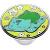 PopSockets Phone Grip for MagSafe with Kickstand, Magnetic Stand, Swappable Top, Secure Hold for iPhone MagSafe Cases, Phone & Tablet Grip, Pokemon Fairy – Tidepool Squishy Jigglypuff Sparkle(Bulbasaur Nap)