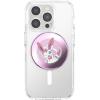 PopSockets Phone Grip for MagSafe with Kickstand, Magnetic Stand, Swappable Top, Secure Hold for iPhone MagSafe Cases, Phone & Tablet Grip, Pokemon Fairy – Tidepool Squishy Jigglypuff Sparkle(Sylveon Wink)