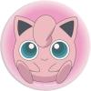 PopSockets Phone Grip for MagSafe with Kickstand, Magnetic Stand, Swappable Top, Secure Hold for iPhone MagSafe Cases, Phone & Tablet Grip, Pokemon Fairy – Tidepool Squishy Jigglypuff Sparkle(Jigglypuff)